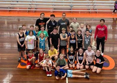 Suncoast Clippers Basketball Holiday Clinic Group Photo 4