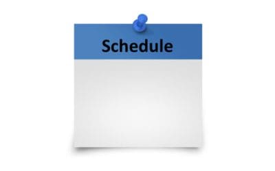 Training Schedule