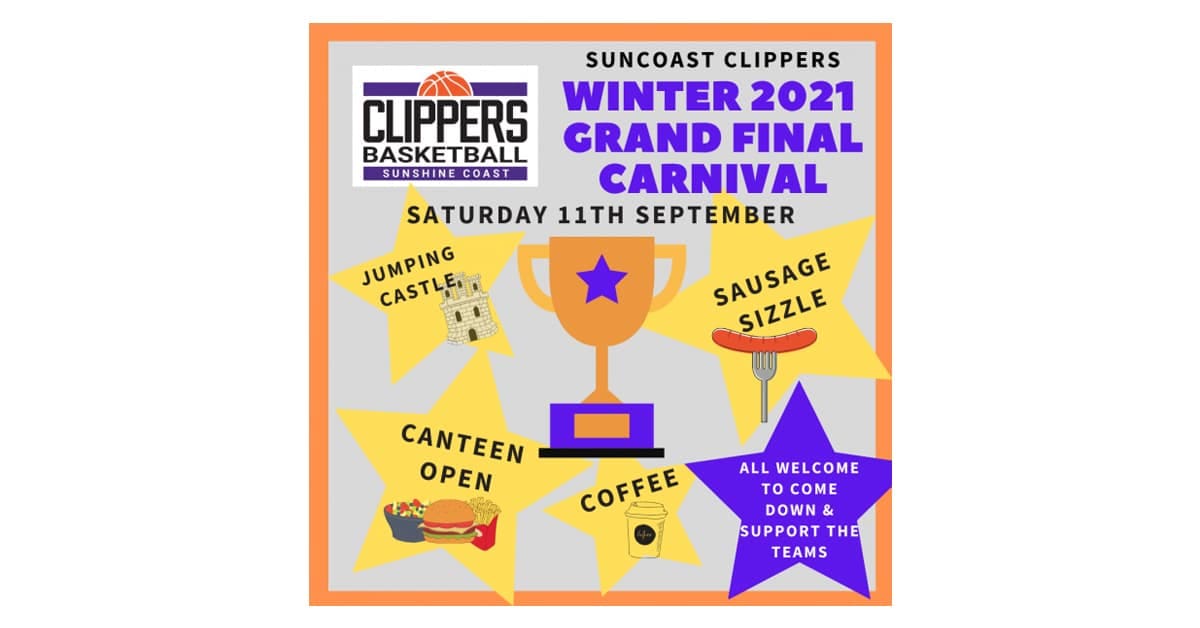 Suncoast Clippers Basketball Winter Grand Final Day 2021