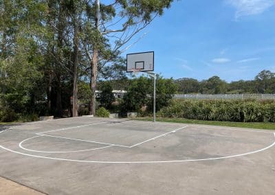 Suncoast Clippers Basketball Clippers Basketball Venue outdoor half court scaled